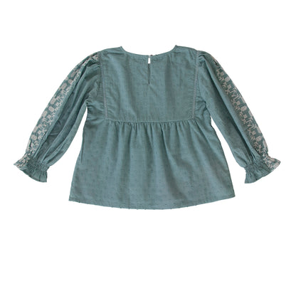 Cassie Shirt in blue surf