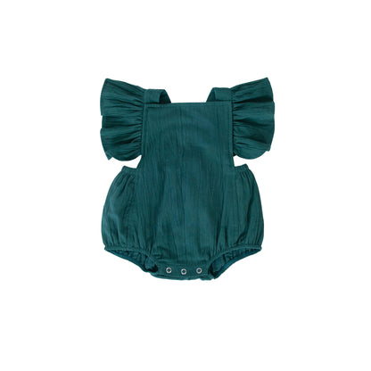 Ling playsuit in silver pine