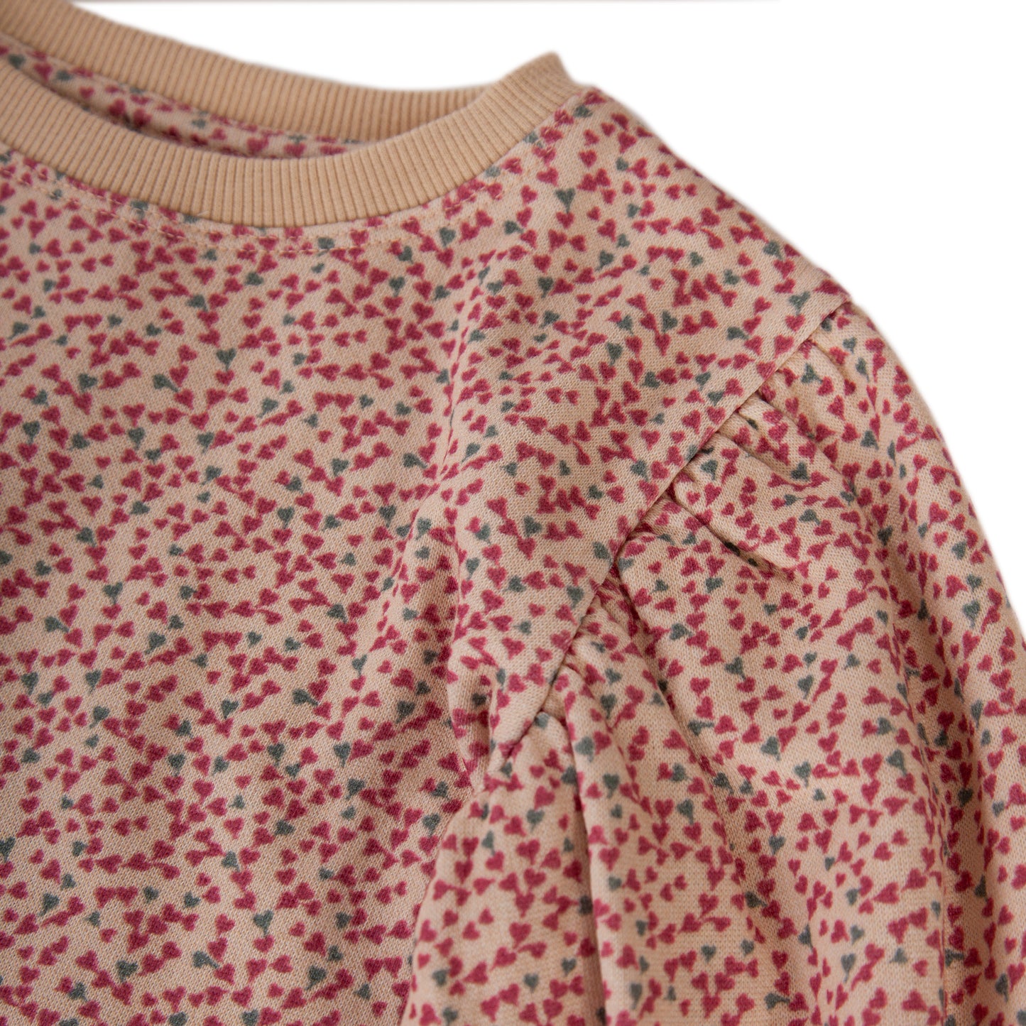 Sara Crew in mini heart