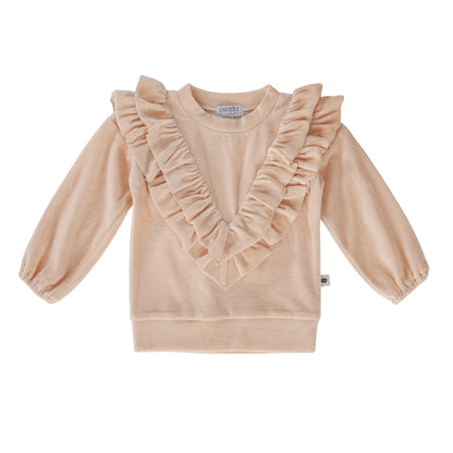 Verity Velour Top