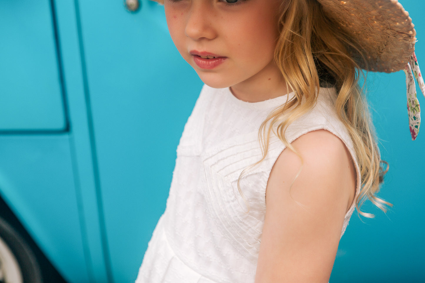 Pietta Dress White Broidere
