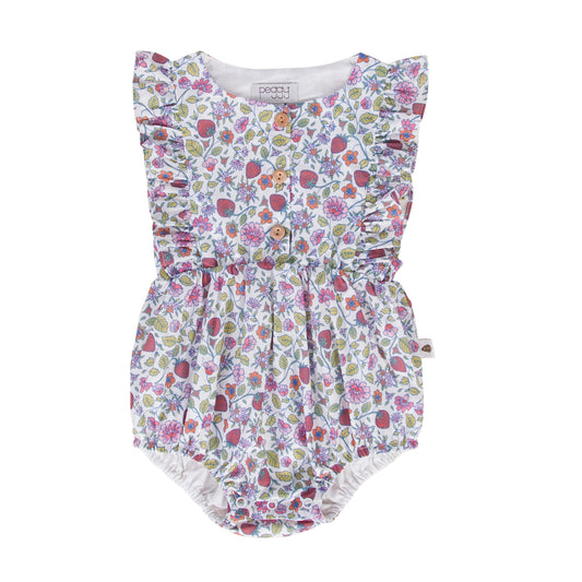 August Playsuit Strawberry fields