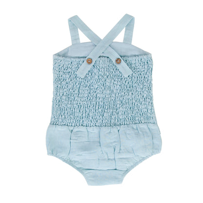 Isla Playsuit Blue Aqua