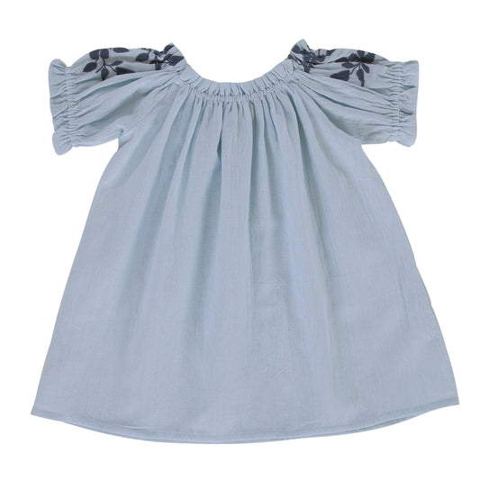 Julia Dress Illusion Blue