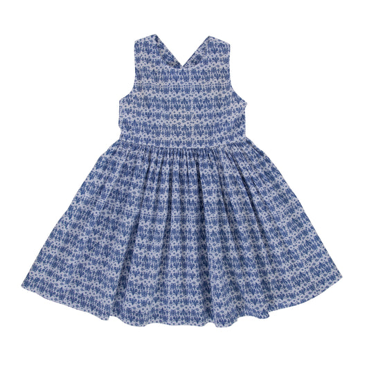 Paris Dress Hippy Blue