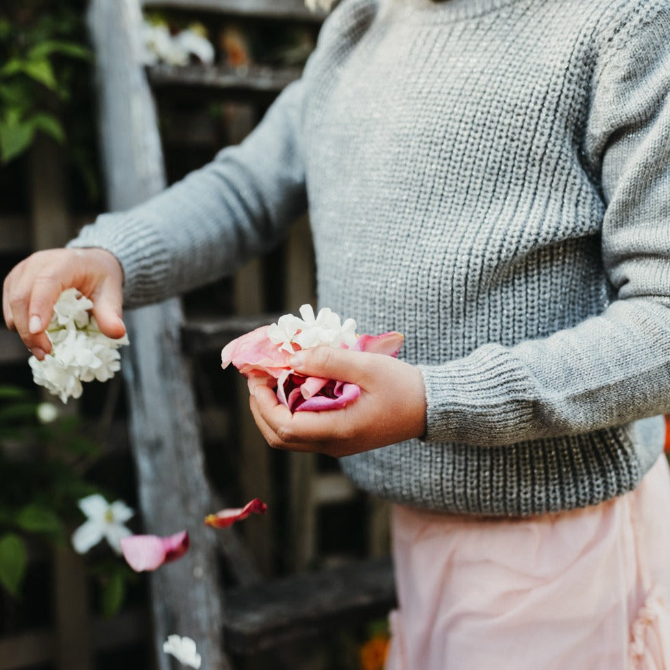 Grace Knit Marle Grey