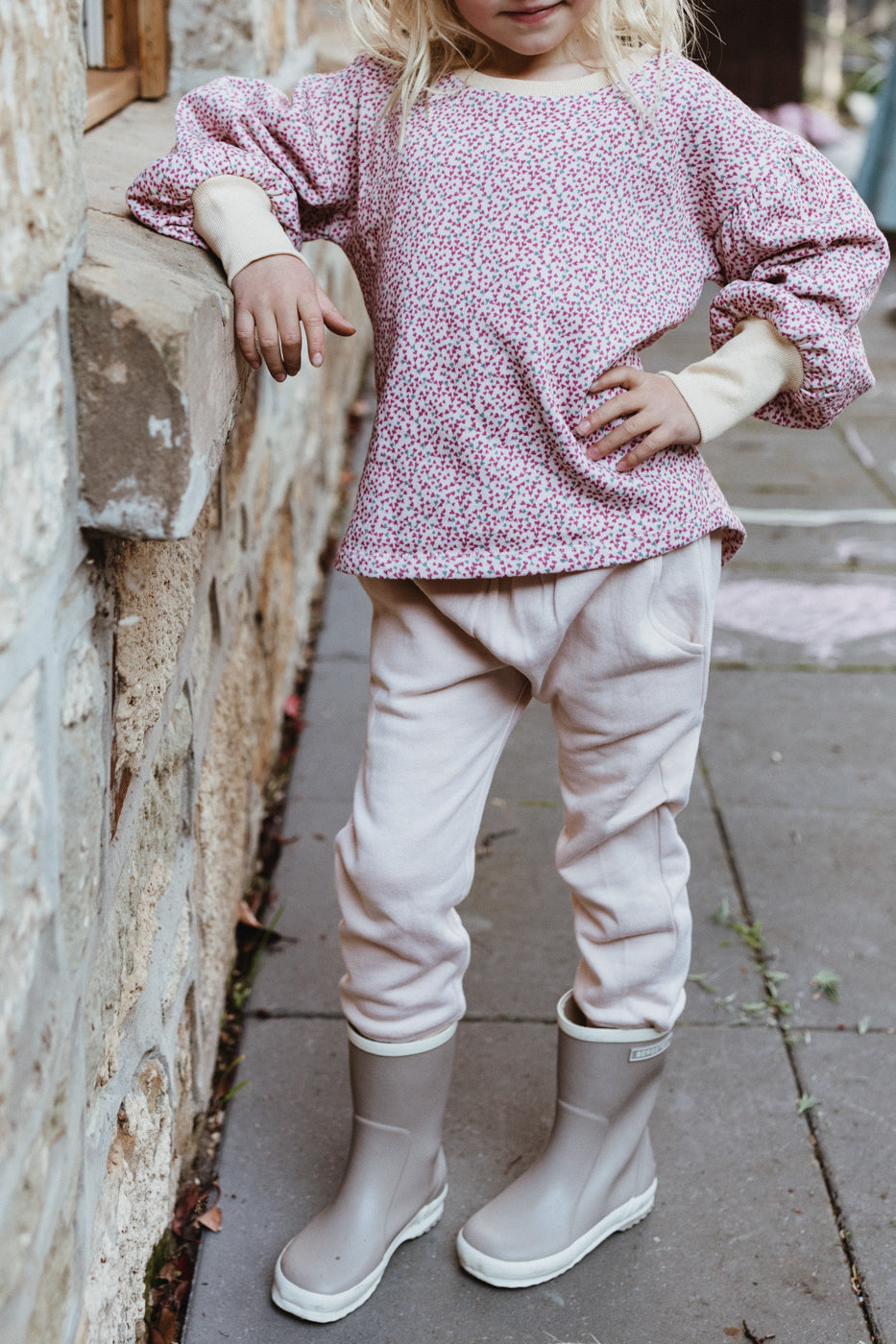 Sara Crew in mini heart