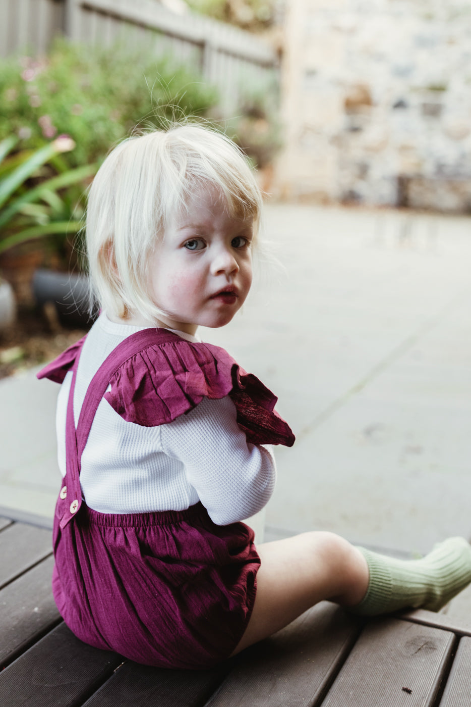Ling playsuit in hawthorne rose
