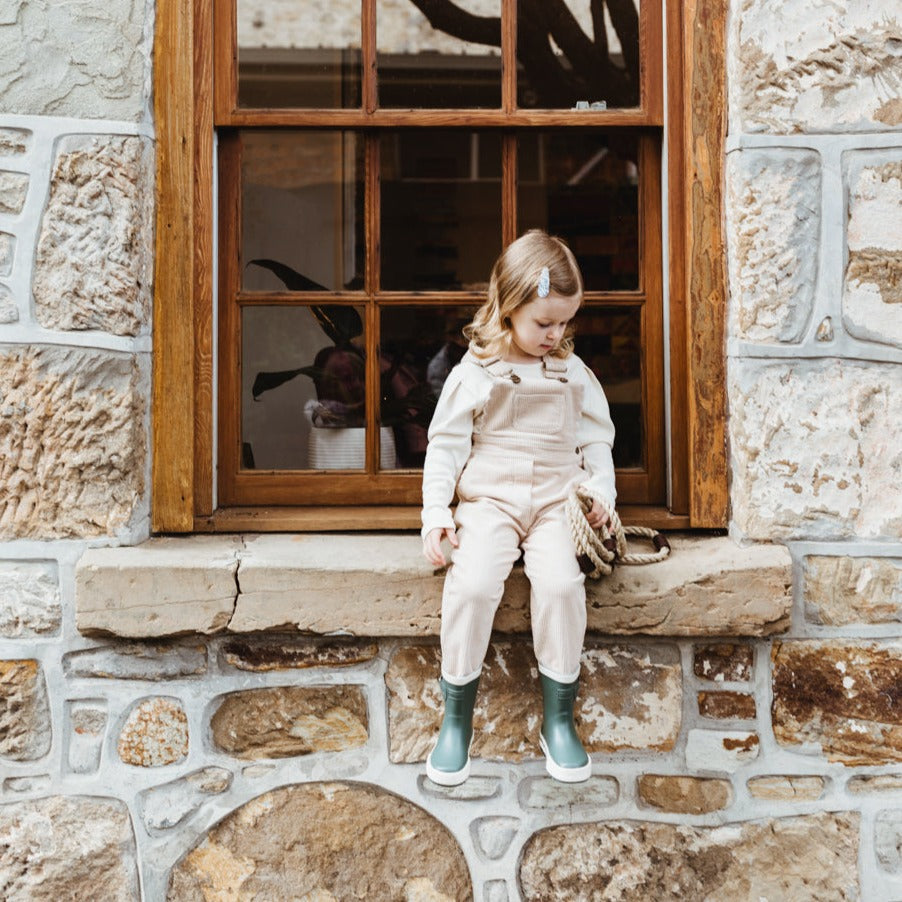 Cleo Overalls Ivory
