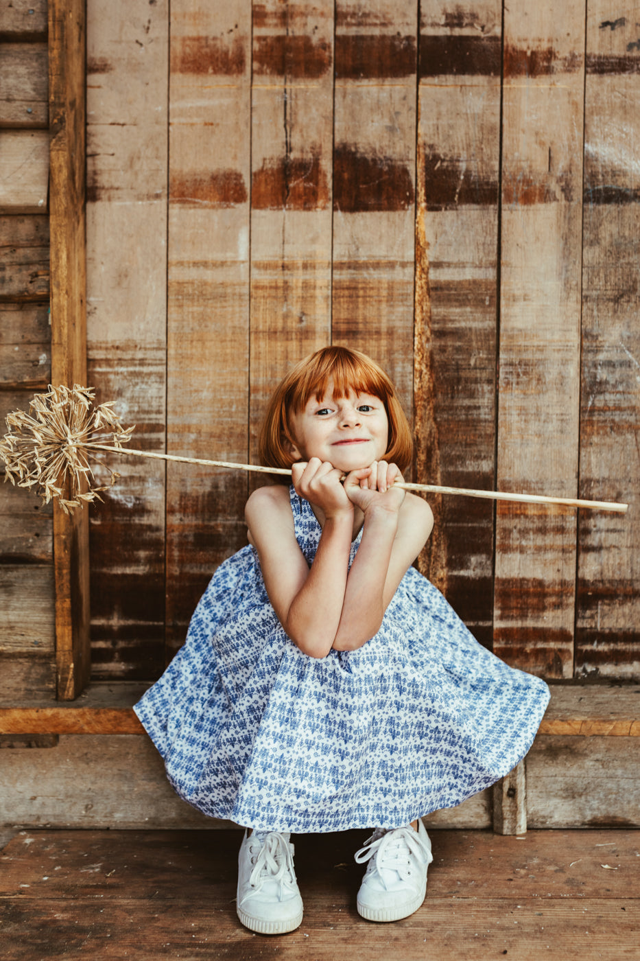 Paris Dress Hippy Blue