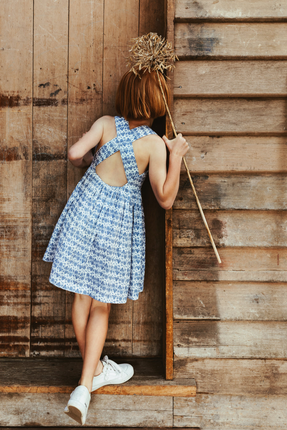 Paris Dress Hippy Blue