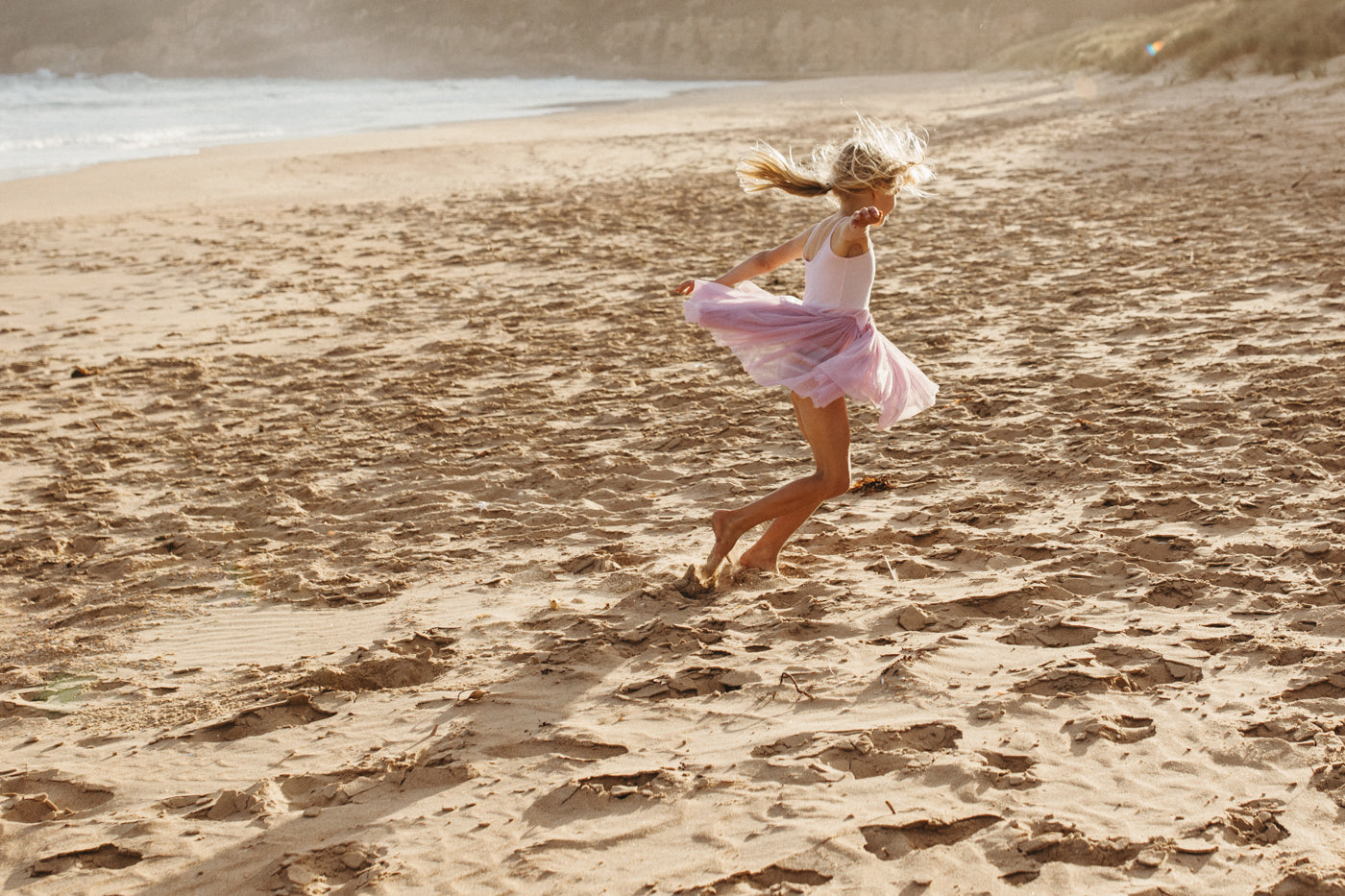 *NEW RESTOCK - Velvet Ballet Dress Primrose Pink