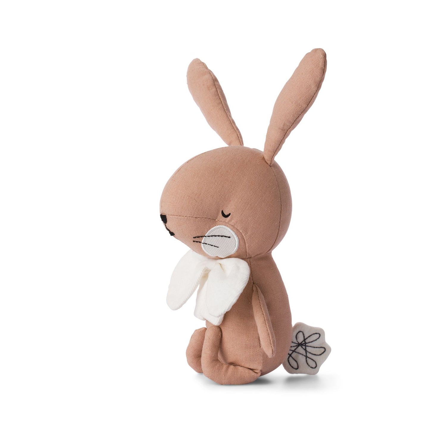 Picca Loulou pink rabbit Robin in giftbox - 18 cm